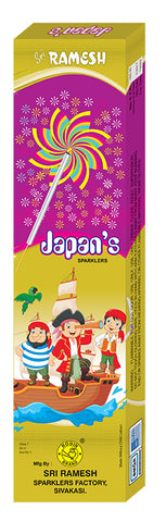 Japans 10 cm Sparklers (Set of 5 Boxes)