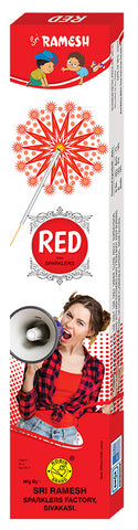 Red 12 cm Sparklers (Set of 5 Boxes)